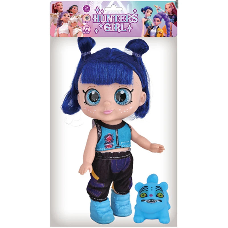 New Cute Kpop Demon Hunters Figure Model Toy Pvc Cartoon Gaming Peripherals Desk Decoration Collection Figures Model Toyfor Kid