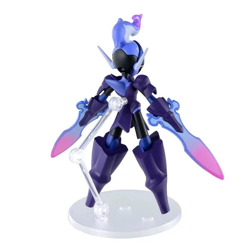 In Stock Bandai Pokemon PLAMO NO.57 Ceruledge Anime Action Figure Collectible Assembly Model Toy Ornaments Gift Girl Boy WY