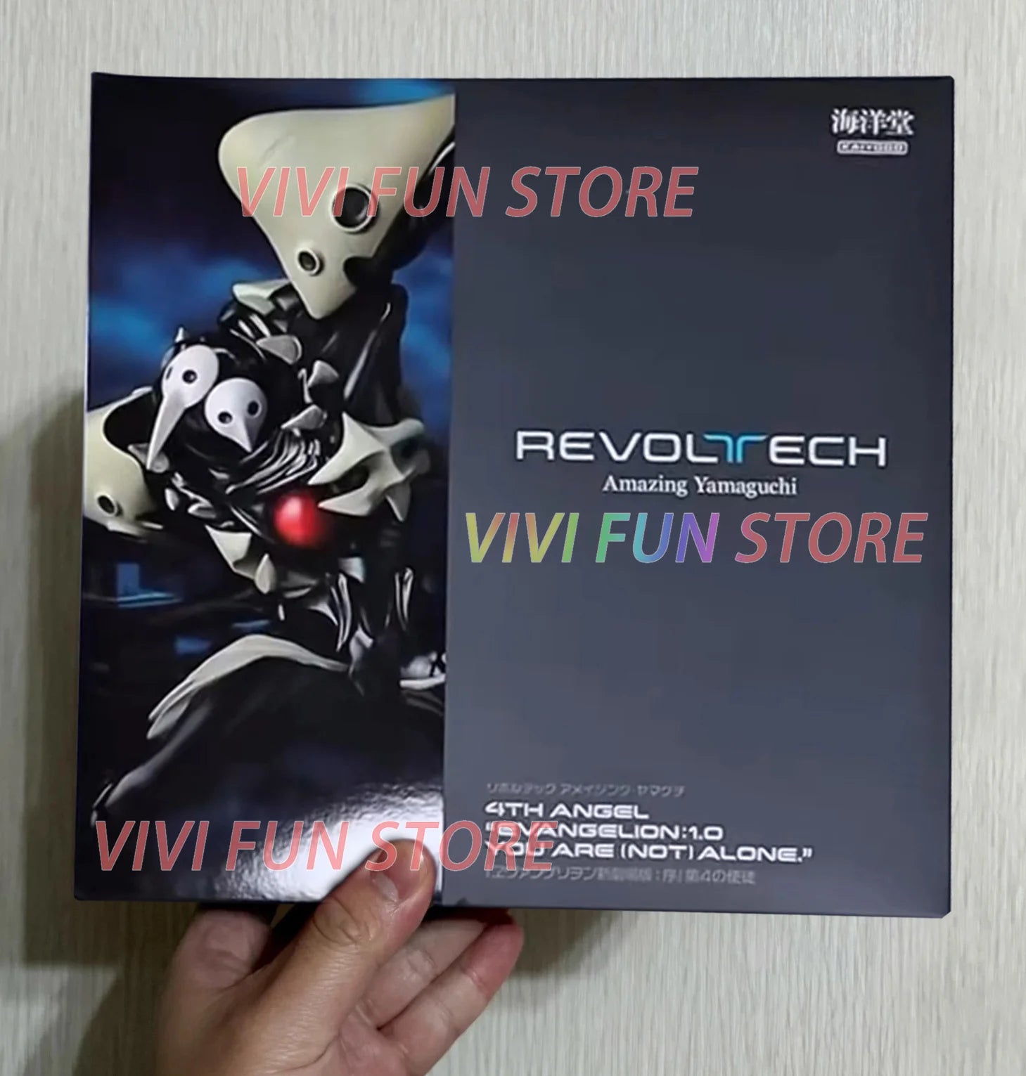 In Stock Kaiyodo 4TH ANGEL SHAMSHEL Movability Model Toys Revoltech AMAZING YAMAGUCHI EVANGELION：1.0 YOU ARE (NOT) ALONE