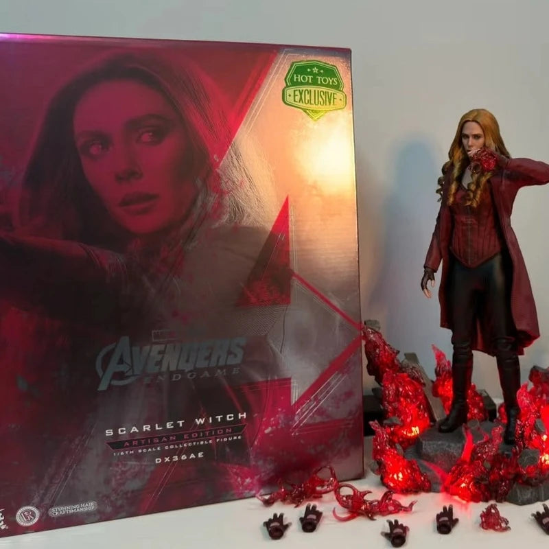 Hot Toys Dx36ae Hair Transplant Hottoys Ht Dx35 Crimson Witch Wanda Action Figures Scarlet Witch Ht  Limited Collection Toy Gift