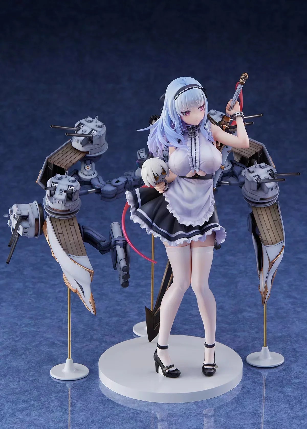 Original Alice Glint Knead Azur Lane Dido royal navy light cruiser Anime Action  Figure PVC Collectible Model toy Game Periphery