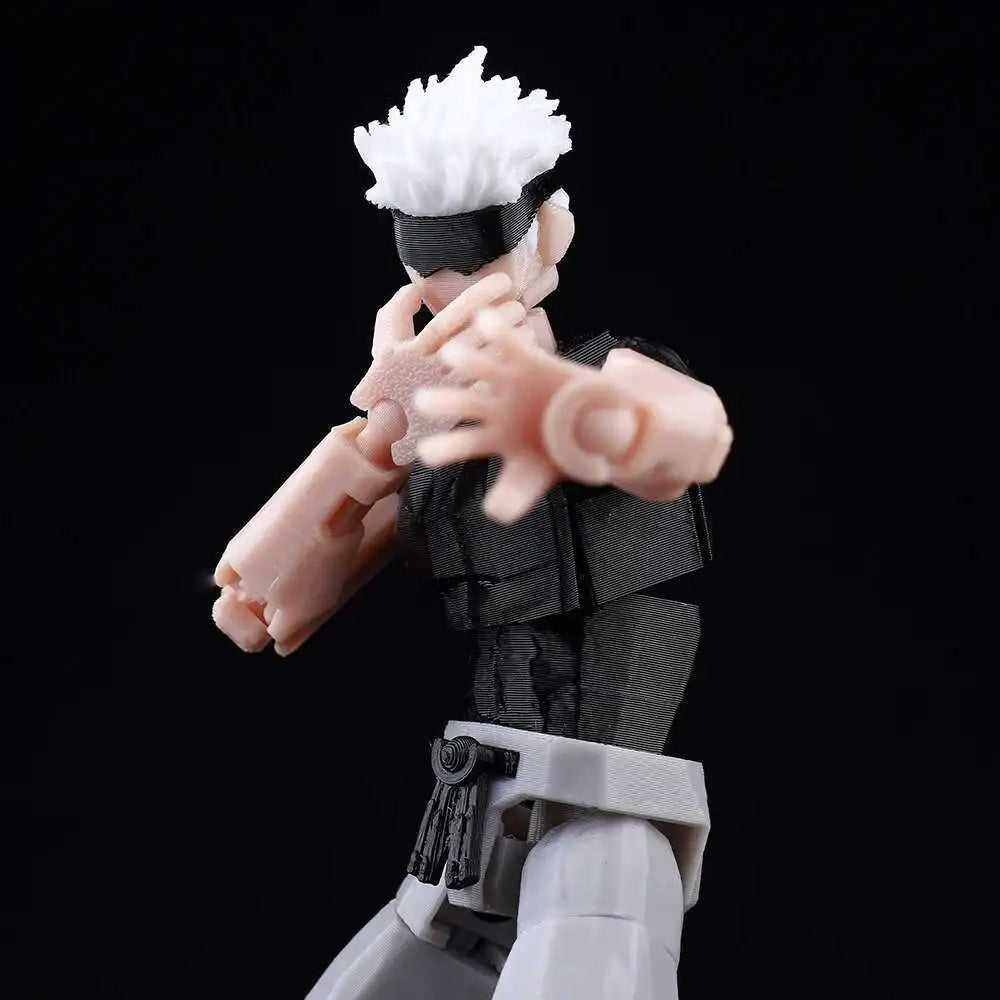 9L3D Gedruckte Jujutsu Kaisen 3D-Minifiguren, Satoru Gojo &amp; Geto Suguru Action-Modell, Anime-PVC-Sammelstatue, Geschenk für Fans