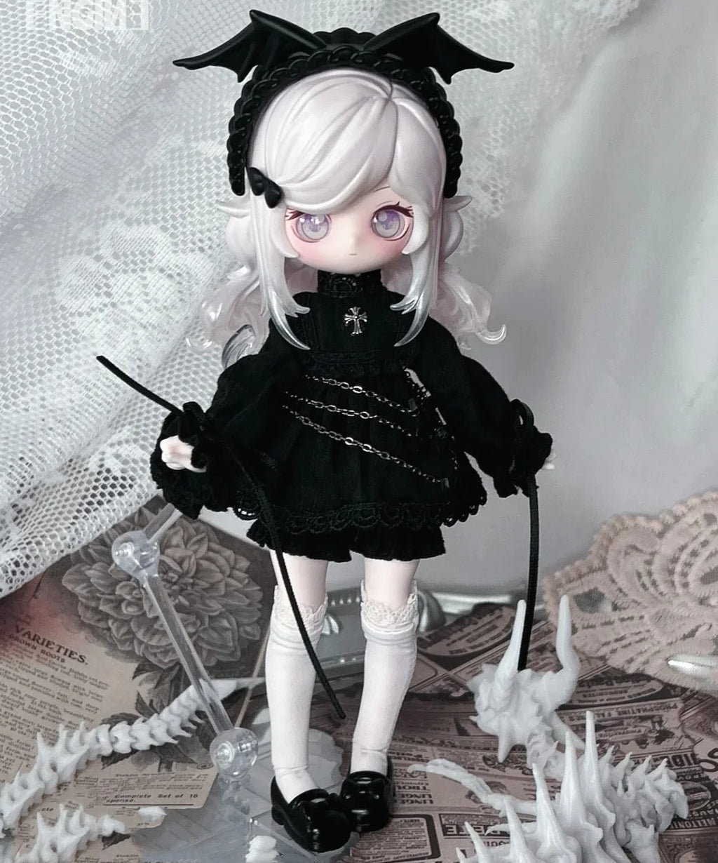 Original Echte Lulu Geist Wort 12 Punkte Bjd / Trendy Blind Box Spielzeug Action Figur Ornamente Spielzeug Puppe Figur Geburtstag Geschenk