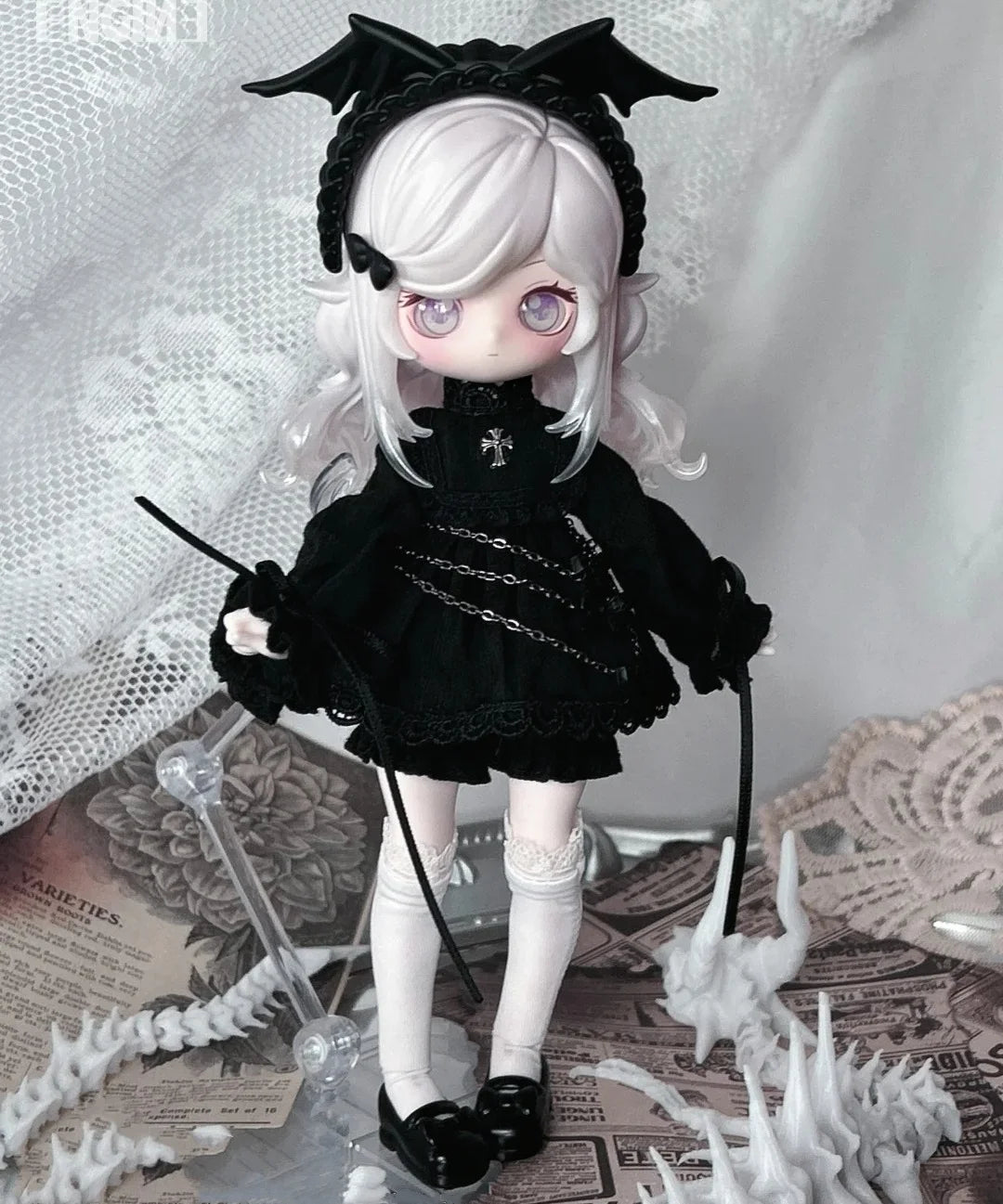 Original Echte Lulu Geist Wort 12 Punkte Bjd / Trendy Blind Box Spielzeug Action Figur Ornamente Spielzeug Puppe Figur Geburtstag Geschenk
