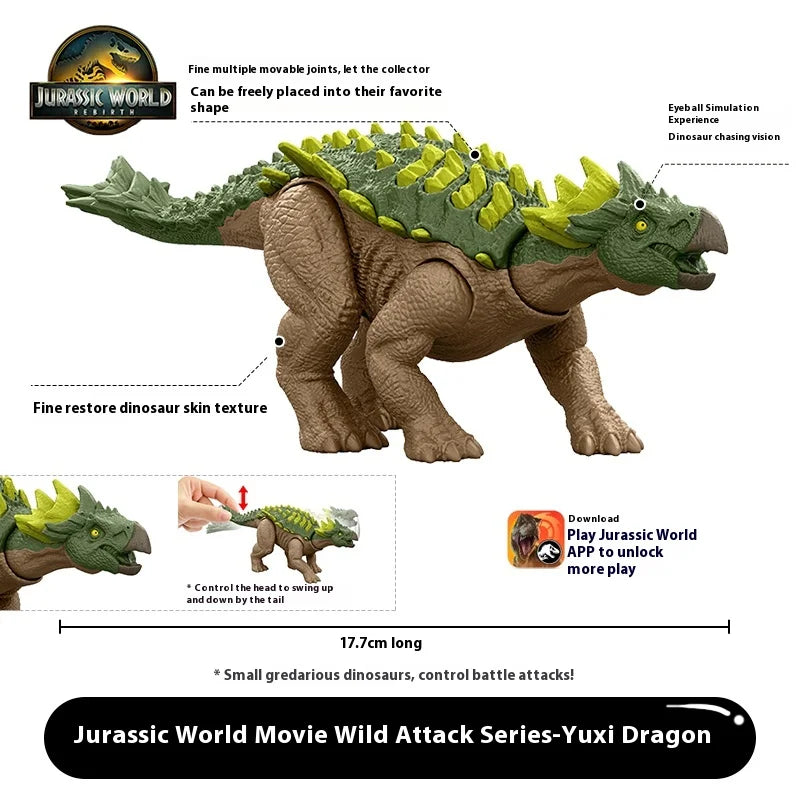 In Stock Mattel Jurassic World: Rebirth 4 Spinosaurus Action Figure Model Simulated Dinosaur Model Toys Children'S Birthday Gift