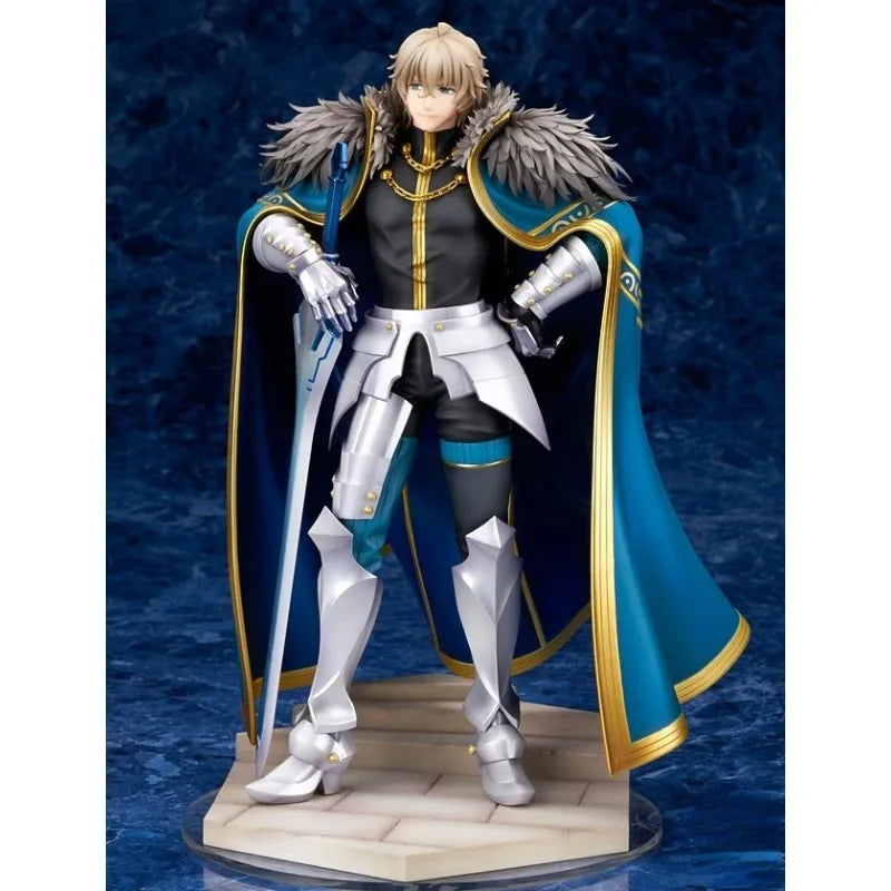 100% Original: Anime Fate/FGO Gawain, stehende Pose, 25 cm große PVC-Actionfigur, Anime-Figur, Modellspielzeug, Sammlerfigur, Puppe, Geschenk