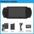 100% Original Sony psp 3000 (PSP-3006) PIANO BLACK PSP3000 Game Console PlayStation Handheld GBA Arcade Game Console (Gift Game)