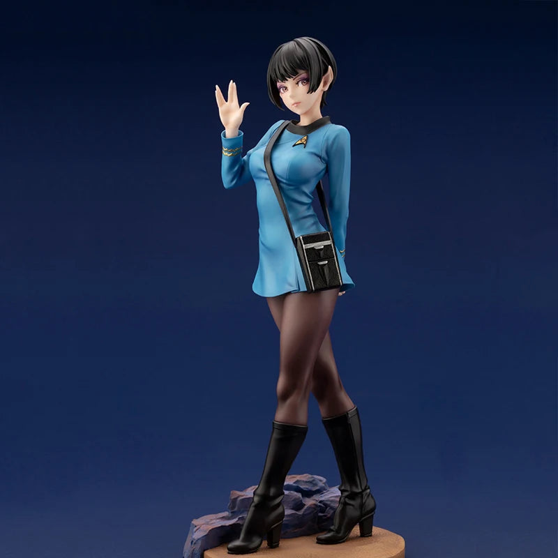 Original Kotobukiya Movie Bishoujo Spock Star Trek Action Figures 20cm Pvc Model Doll Collectible Desktop Decoration Adult Gift