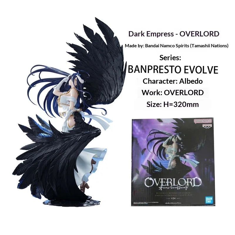 Banpresto Evolve Queen Of Darkness Albedo King Of The Undead Scenic Fashion Figure Collection Holiday Gift