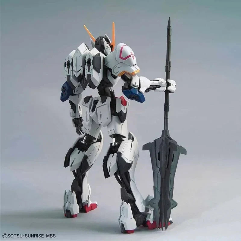 Bandai 1/100 Mg Barbatos Fourth Form Iron-Blooded Orphans Gundam Model Kit Gundam Mecha Warrior Figure Garage Educational Toy