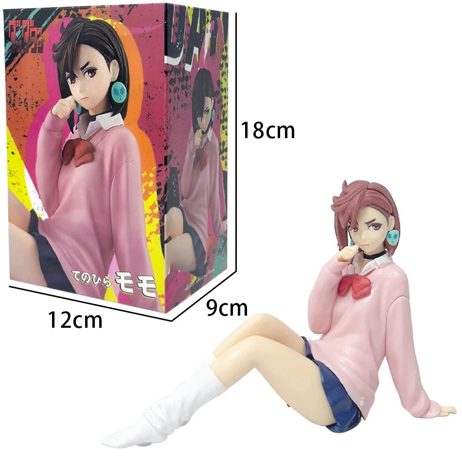 Anime Figure Dandadan Ayase Momo Takakura Ken S.H.Figuarts Transformed Assembly PVC Model Decora Toy Action Figures Gift