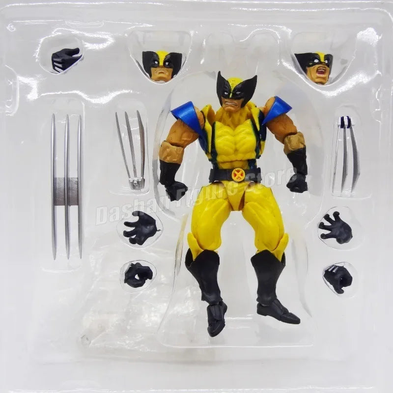 Fantastische Yamaguchi Revoltech Agent Venom Actionfiguren-Kollektion: Superheld Eugene Thompson Venom Figur, Modellspielzeug, Geschenkidee