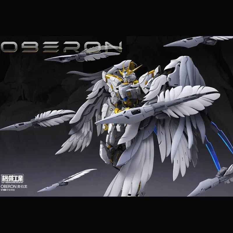 In stock Nuclear Industry 1/100 Tianwei Oberon Guochuang Mecha Assembly Model Snow White