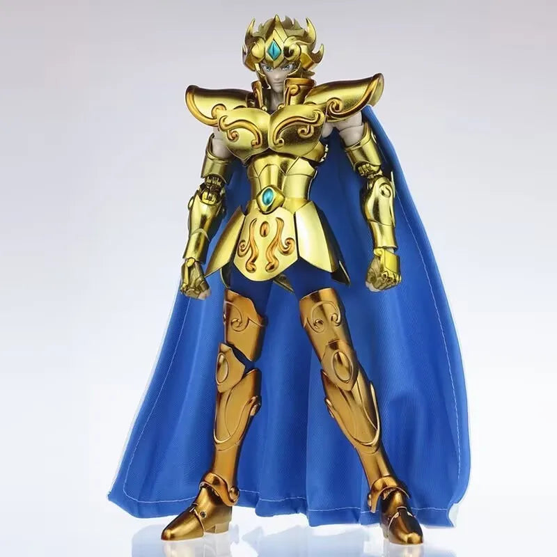 [In Stock] MST Model Saint Seiya Mythical Cloth Metal Saint Cloak Gold Leo EX Leo Aiolia 3.0 Plus Action Doll Twelve Zodiac Knig