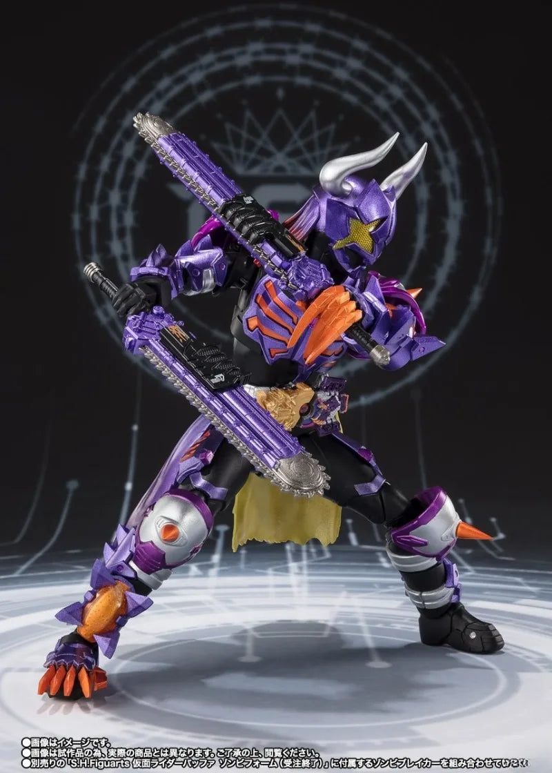 Bandai Genuine S.H.Figuarts KAMEN RIDER GEATS Anime Figure Kamen Rider Buffa Action Toys Kids Christmas Gift Collectible Model