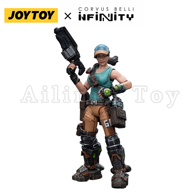 JOYTOY 1/18 Action Figure Infinity NA2 Monstruckers #2 Woman Anime Model Toy