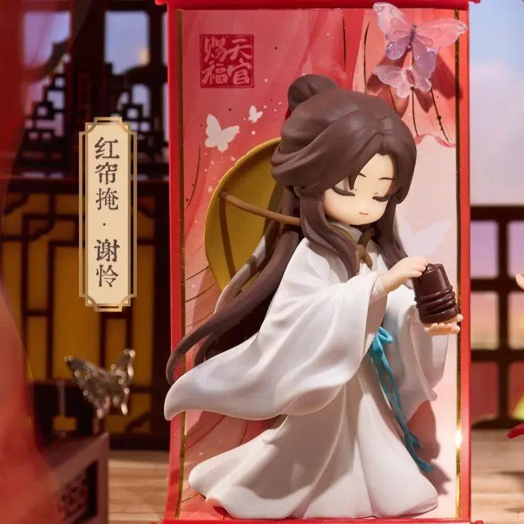 Genuine Tian Guan Ci Fu Scroll Series Blind Box TGCF Hua Cheng Xie Lian Cute Anime Peripheral Mystery Box Decora Anime  Gifts