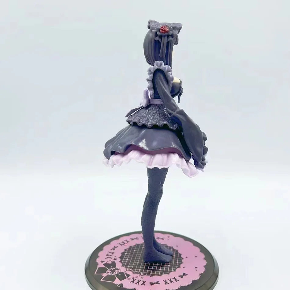 Anime-Figur My Dress-Up Darling Kitagawa Marin Black Maid Actionfigur Shizuku Kuroe Statue Sammlerstück Deko Modell Spielzeug Geschenk