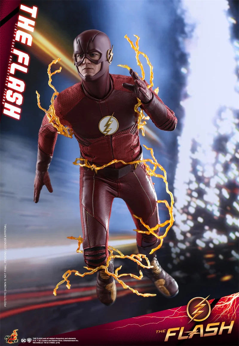HOTTOYS TMS009 1/6 Scale Male Soldier Grant Gustin The Flash with Special Effects 12" Full Set Collectible Action Figure Model