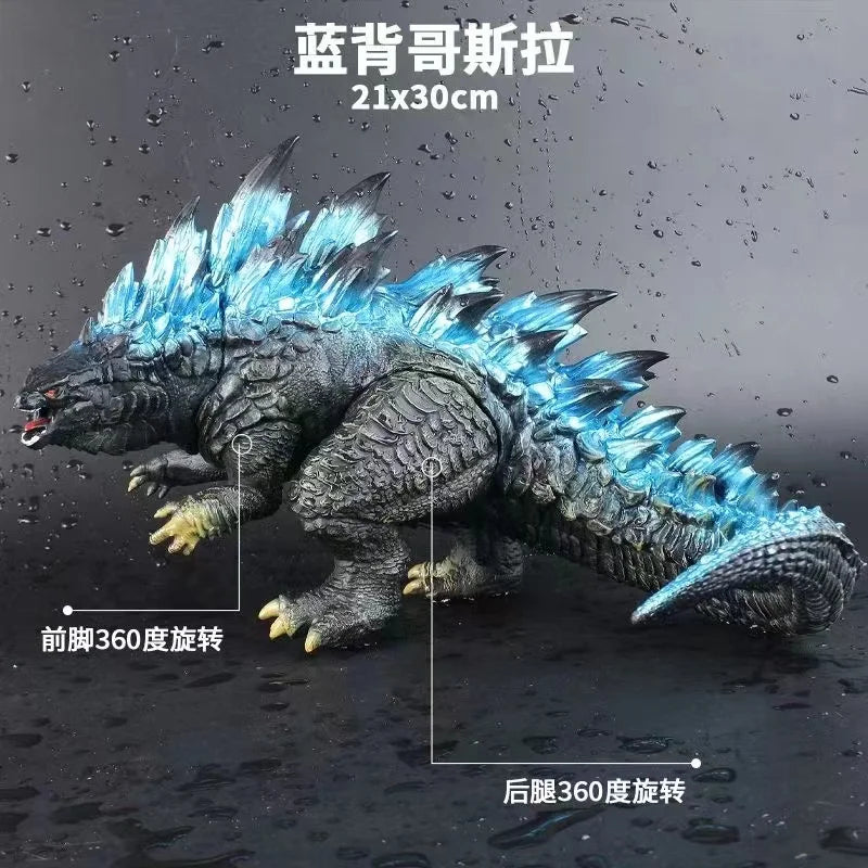 Anime Godzilla VS King Kong Action Figure King Ghidorah Three headed Golden Dragon PVC model collectibles toy kid Holiday gifts
