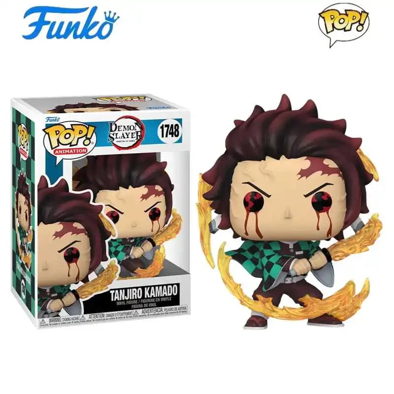 Funko POP Original Demon Slayer Anime Figure Kamado Nezuko Kamado Tanjirou Uzui Tengen Action Figure Toys for Boys Girls Gift