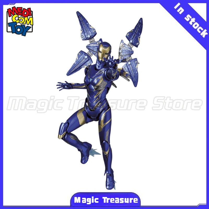 【MT】Medicom Toy MAFEX No. 184 Marvel Avengers: Endgame PEPPER POTTS Rescue Armor Movable Model Toy Gift Collection