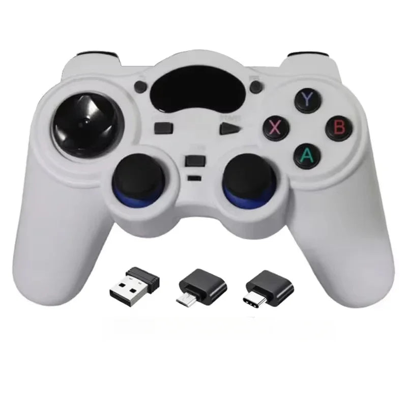 2.4G Wireless Controller Camepad with OTG Converter for PS3 / TV Box / Android Phone / PC Joystick for PS3 Wireless Joystick