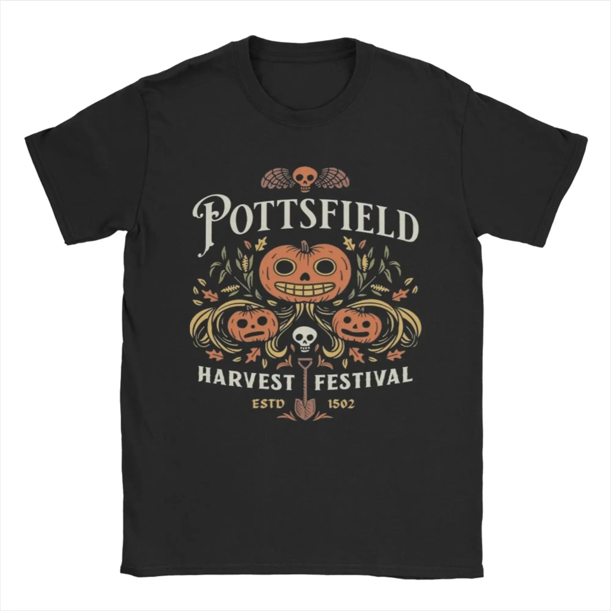 Loween Skeleton Trump Pumpkin Ghost Funny T-irt Damen Ciwalk PU Leder Neun Sve Rund Ne Cleanfit Sle