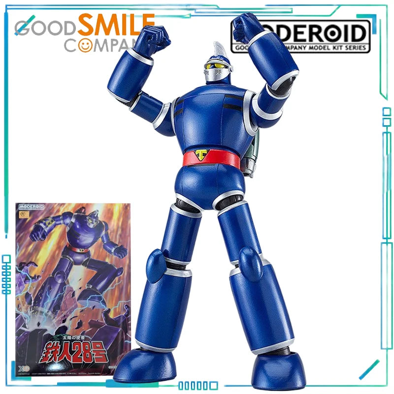 GSC Genuine MODEROID Series Sun Messenger Iron Man 28 Mech - Assembly Model Mobile Model Toy Collectibles Gifts for Children