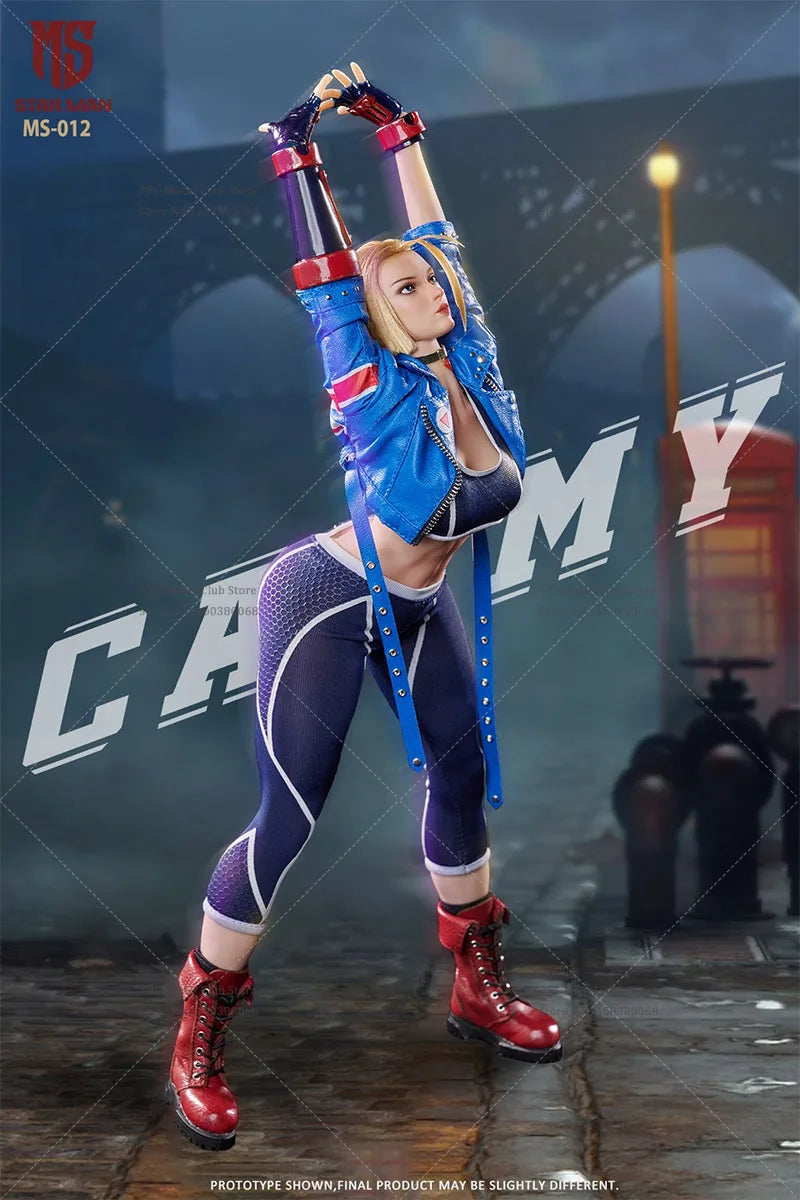 Auf Lager: STAR MAN MS-012 1/6 Scale Classic Street Fighter Cammy White 12Inch Full Set Female Soldier Action Figure Model