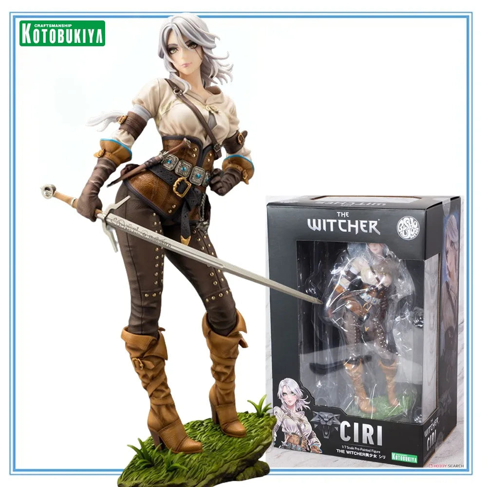100% Original in Stock Kotobukiya Bishoujo Statue The Witcher Ciri Collection Series Model Decoration Model Toys Garage Kit