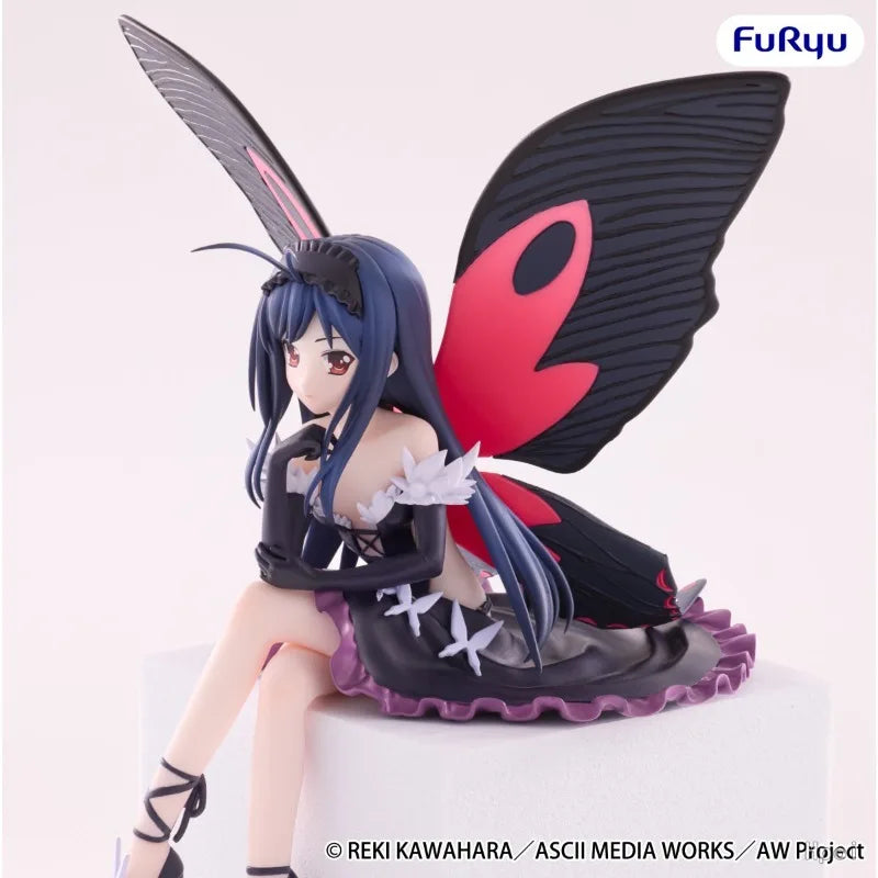 June 2026 Pre-sale Original FuRyu Noodle Stopper Figure Accel World Kuroyukihime 16CM Desktop Anime Toys Model Ornament Gift