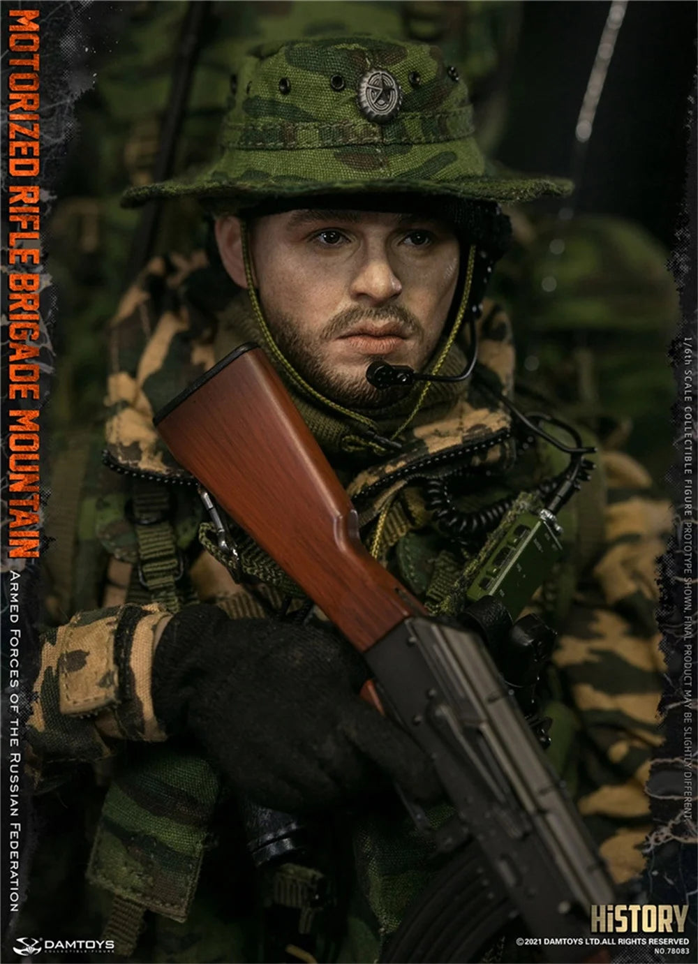 DAMTOYS 1/6 DAM 78083 The Russian Action Figure Soldier Mountain Special Mission Unit Full Set Moveable Doll For Fans Collect