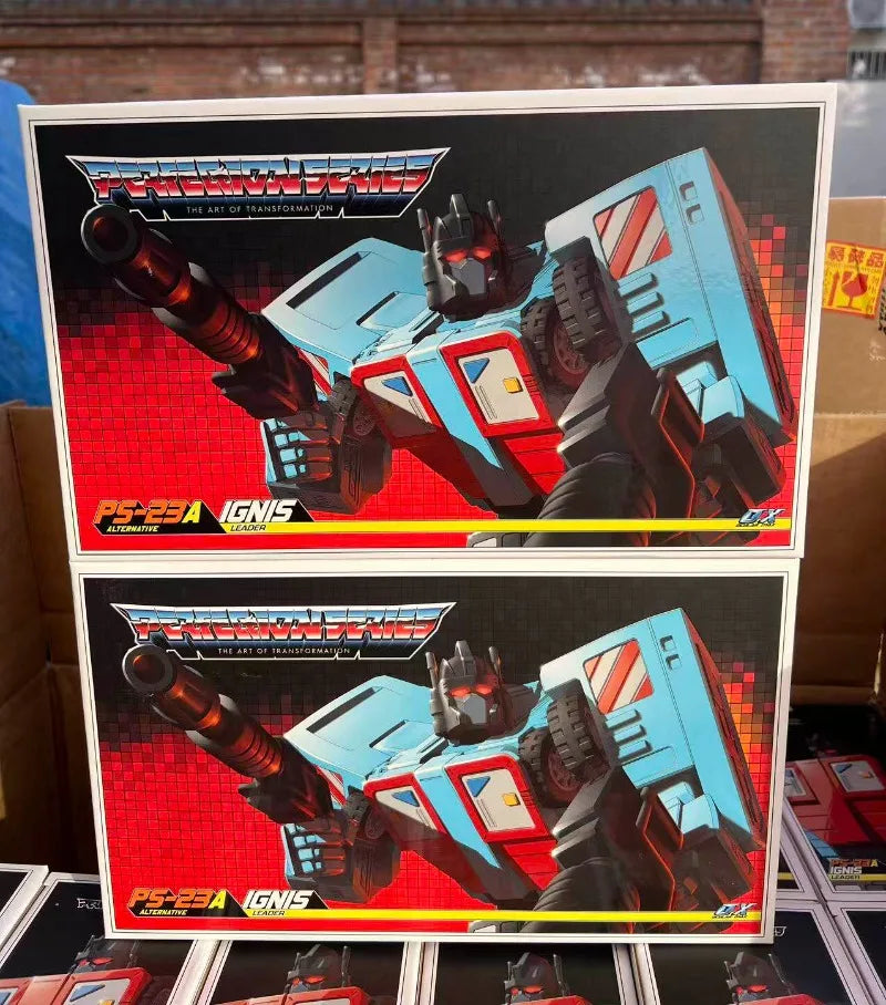 In Stock Transformation MMC OX Defensor PS23A PS-23A Fire Truck Hot Spot Transforming Toy Boys Collectible Gift Action Figure