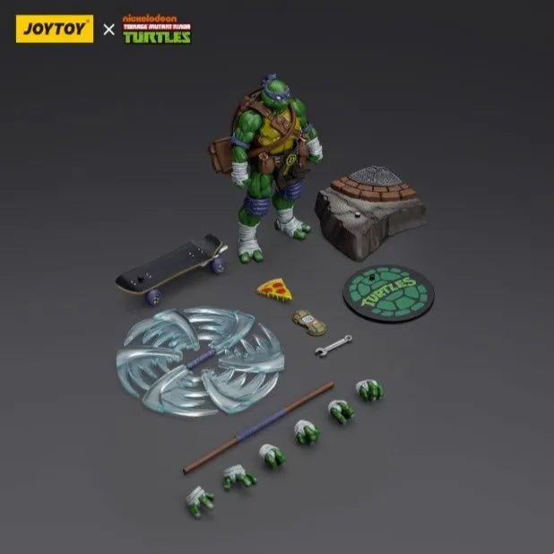 IN Stock JOYTOY 1/18 TMNT Ninja Tutles Source Articulated Action Figures Raphael Leonardo Donatello Kira Toys Model Gifts