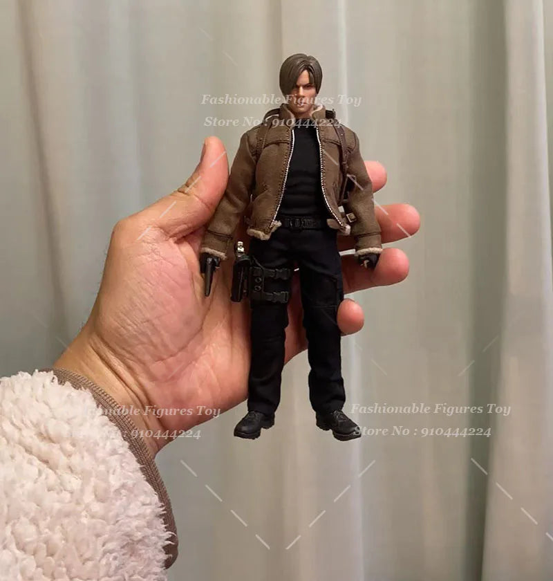 Nwtoys 1/12 Men Soldier Action Game Doll Leon Spy Warrior Full Set 6Inch Action Figure Best Fans Collectible Model Toys