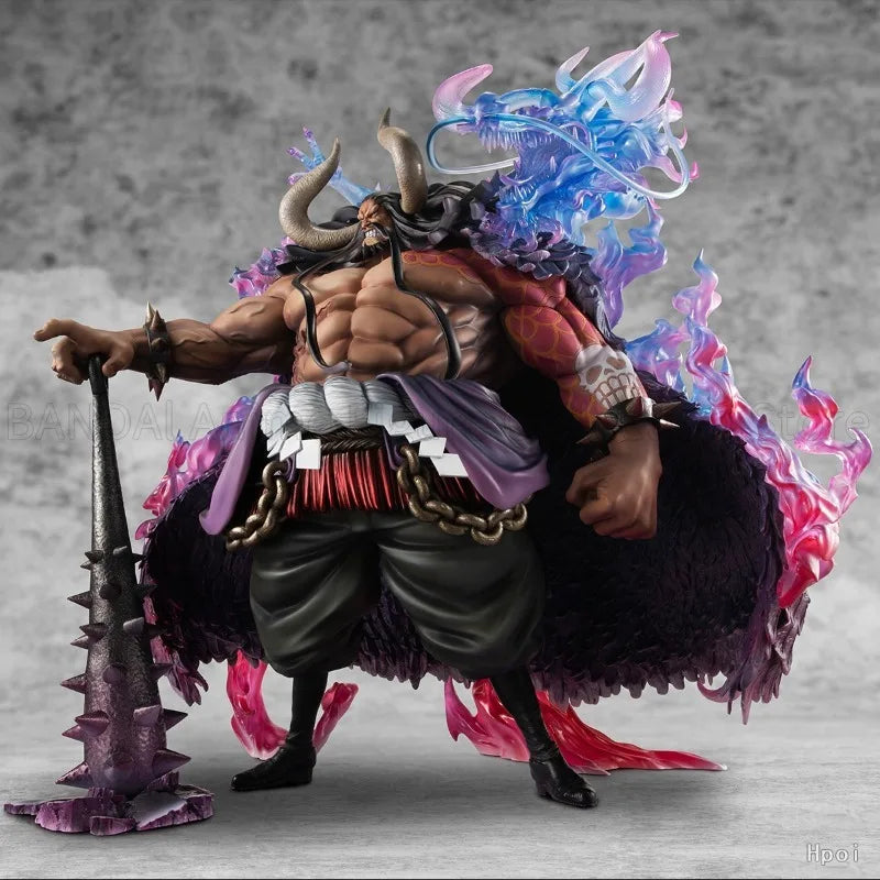 Original MegaHouse P.O.P ONE PIECE "WA-MAXIMUM" Kaido of The Beasts Anime Characters Model Statue Decoration