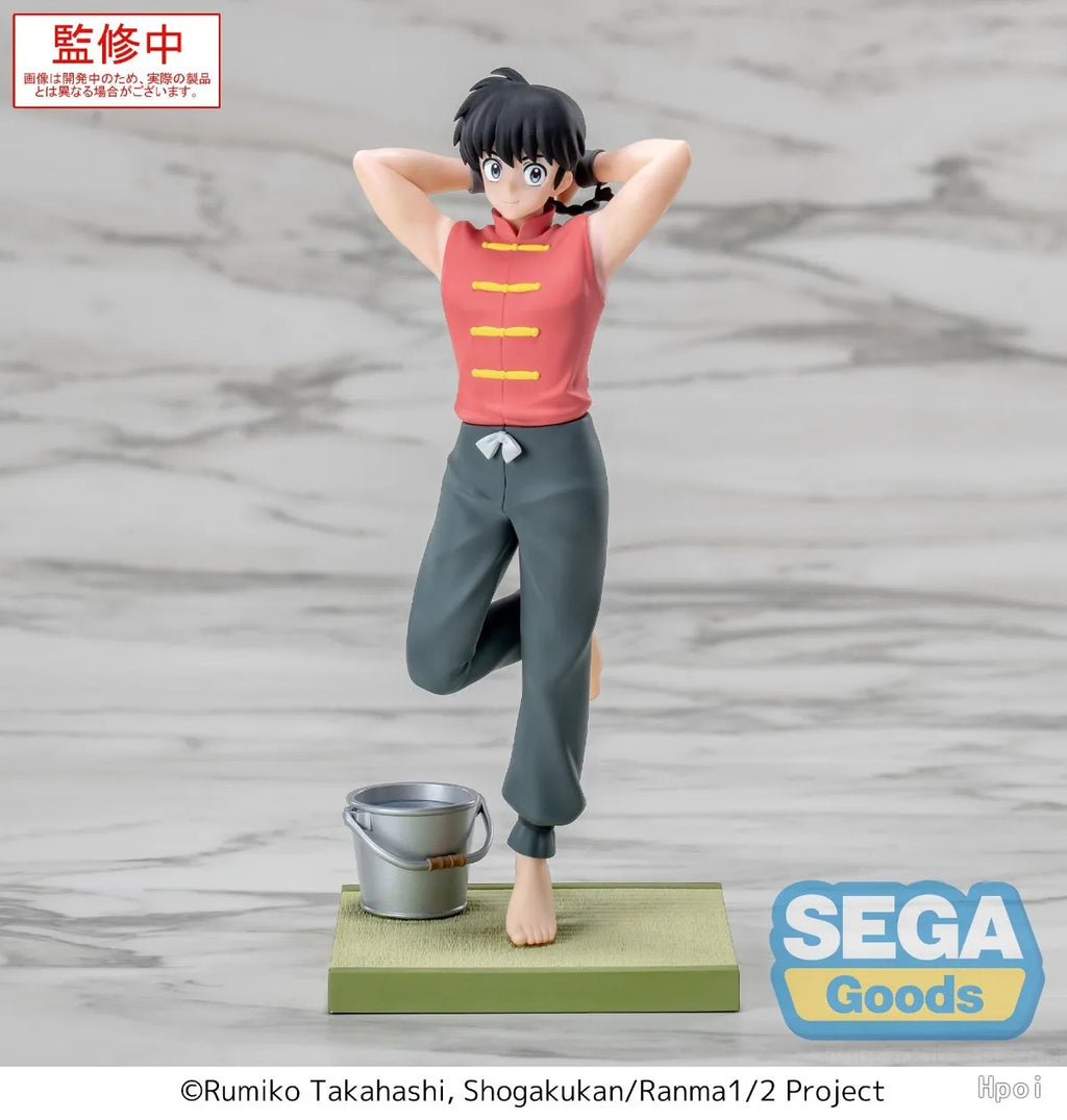 In Stock Ranma 1/2 Luminasta Tendou Akane Shampoo Ranma Figure Anime Model Toy Collection Desktop ornaments Gift Original
