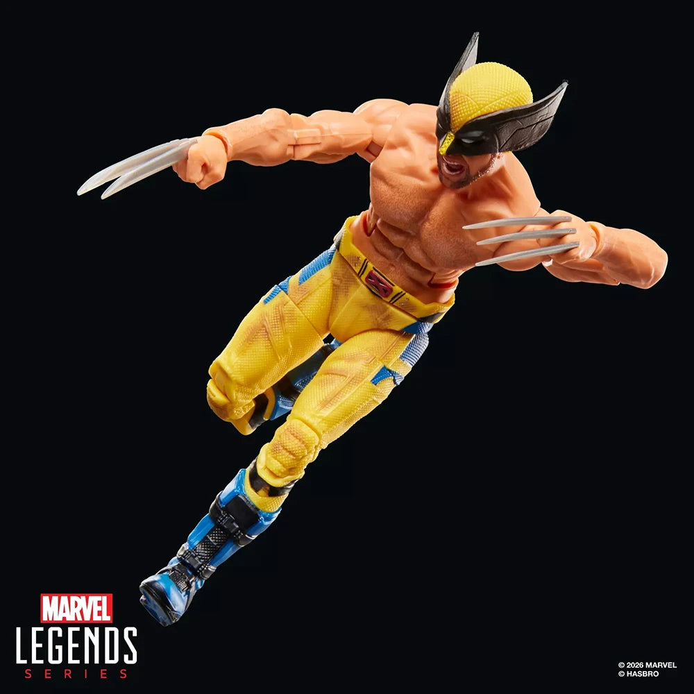 Hasbro Marvel Legends Series Wolverine (Deadpool & Wolverine) 6-Inch-Scale Original Action Figure Model Collection Toys