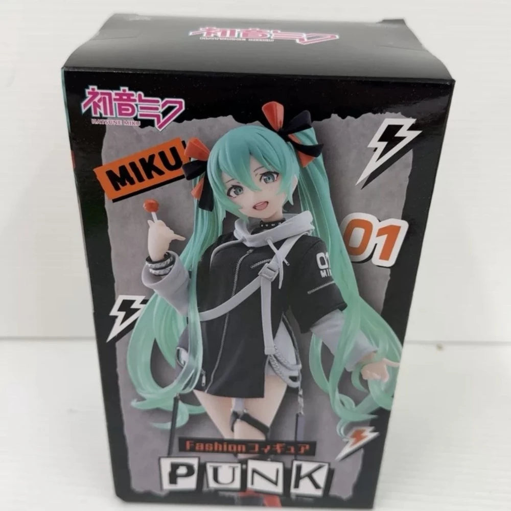 Auf Lager! Authentisches TAITO Fashion VOCALOID Hatsune Miku Punk Future Scenery Modellspielzeug, Weihnachtsgeschenke
