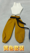 DRAGON BALL Shf Anime Handmade Master Roshi Strength Conference Tank Top Pants Belt Built In Iron Wire Is Suitable for 1/12 Toy