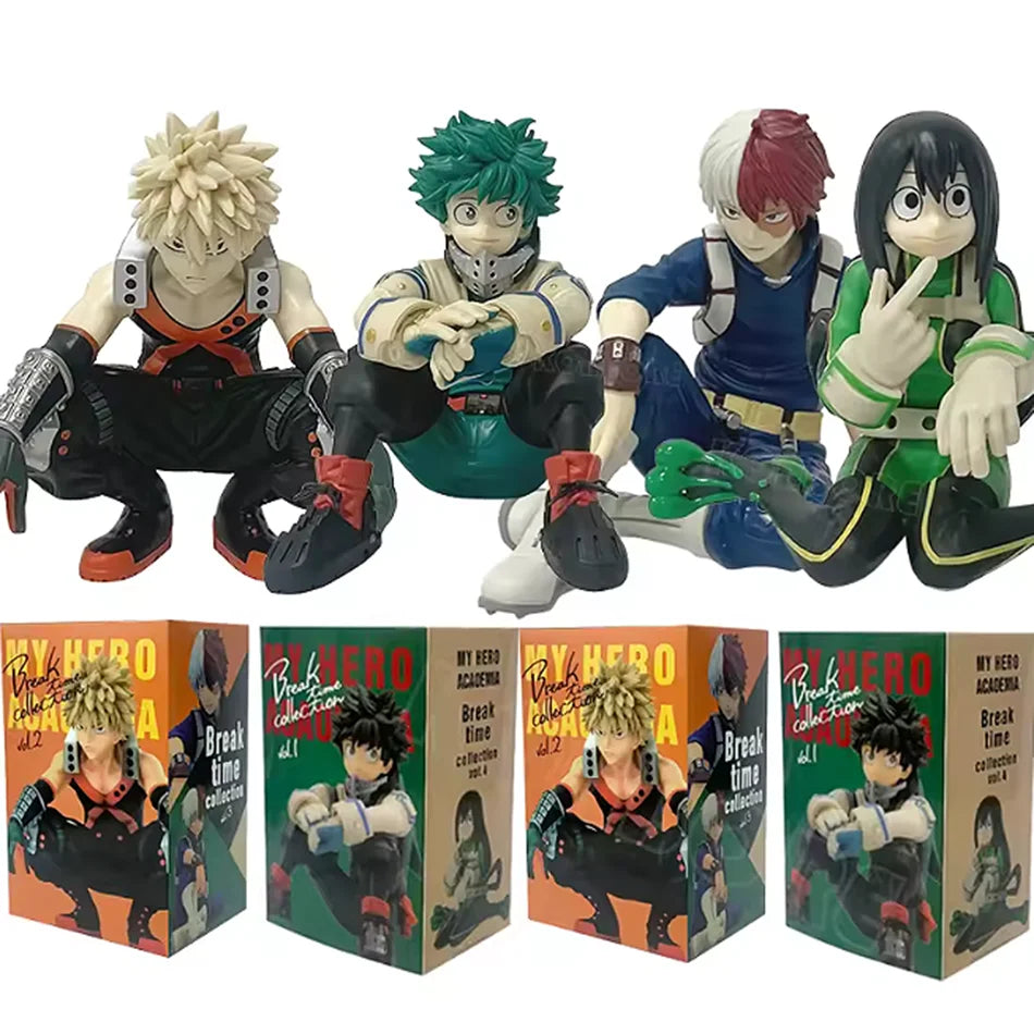 New My Hero Academia Anime Figure Shoto Bakugou Boku Izuku Duke Pvc 11cm Action Figures Anime Character Gift Collection Series