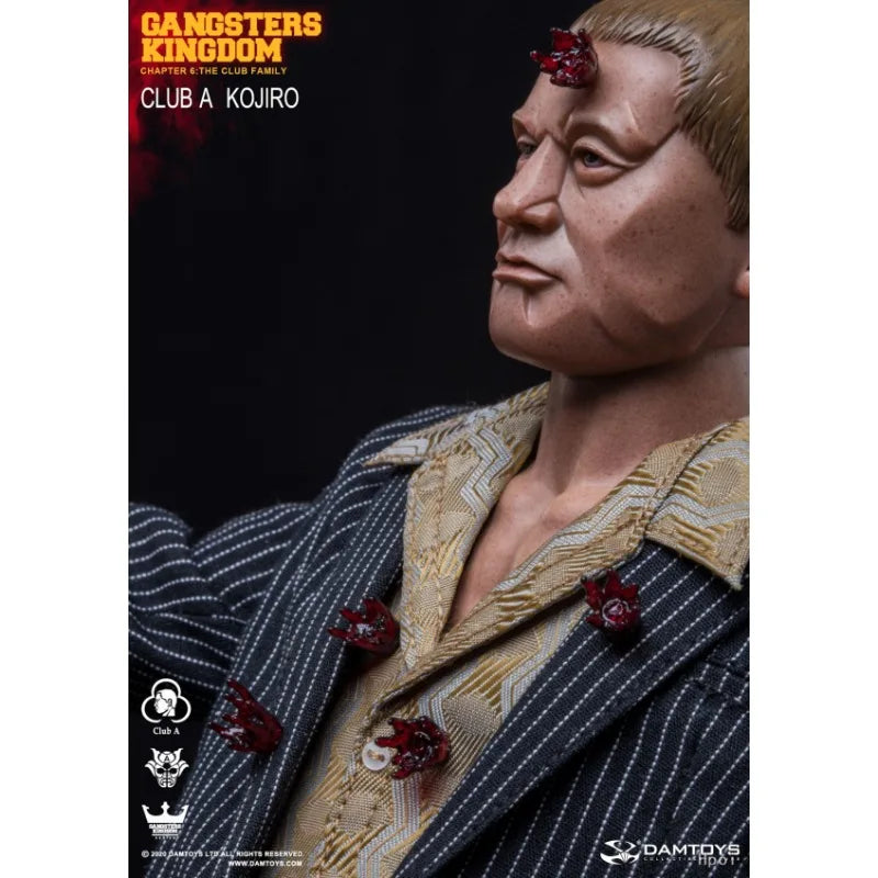 DAMTOYS Genuine GK021 Gangster Kingdom Grass Flower A KOJIRO Movable Finished Product Model Boy's Gift Collectibles