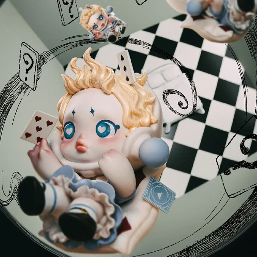 POP MART Skullpanda Everyday Wonderland Series Blind Box Toys Kawaii Anime Action Figure Caixa Caja Surprise Mystery Box Dolls