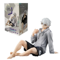BLUE LOCK Action Figures Nagi Seishiro Anime Figure Sitting Figurine PVC Collectible Model Kids Doll Toys Gifts