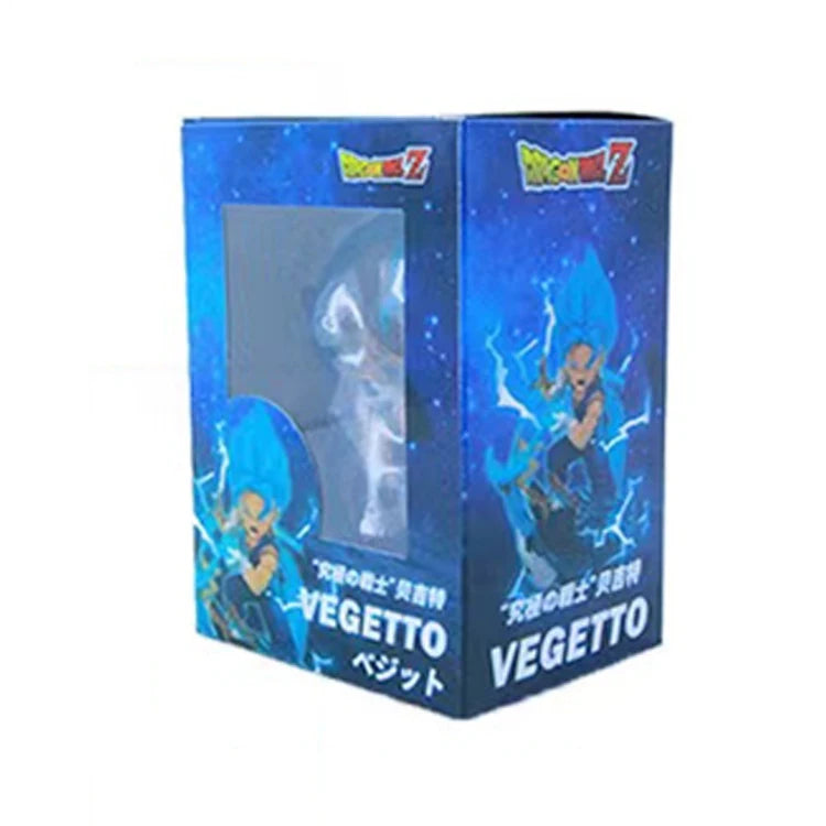 Q версия Dragon Ball Z Vegeta фигурка Vegetto 11CM PVC екшън фигурки колекция модели играчки