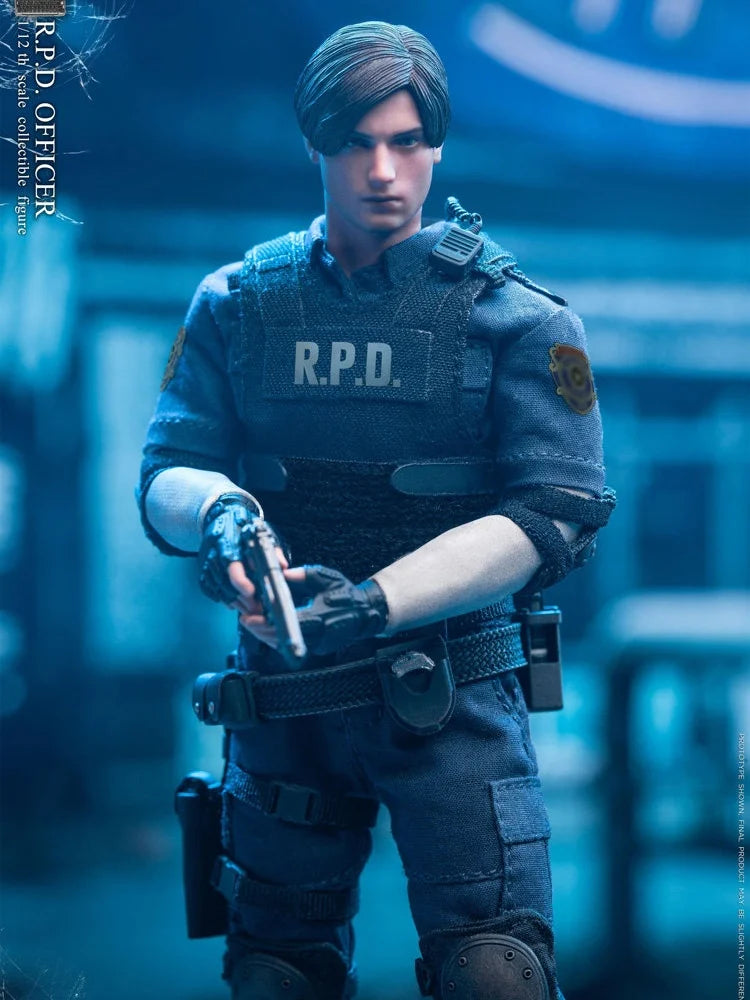 Original Limtoys Leon Rpd Officer 1/12 Scale Articulated Action Figure Collectible Deluxe Version Accessories Set In Stock