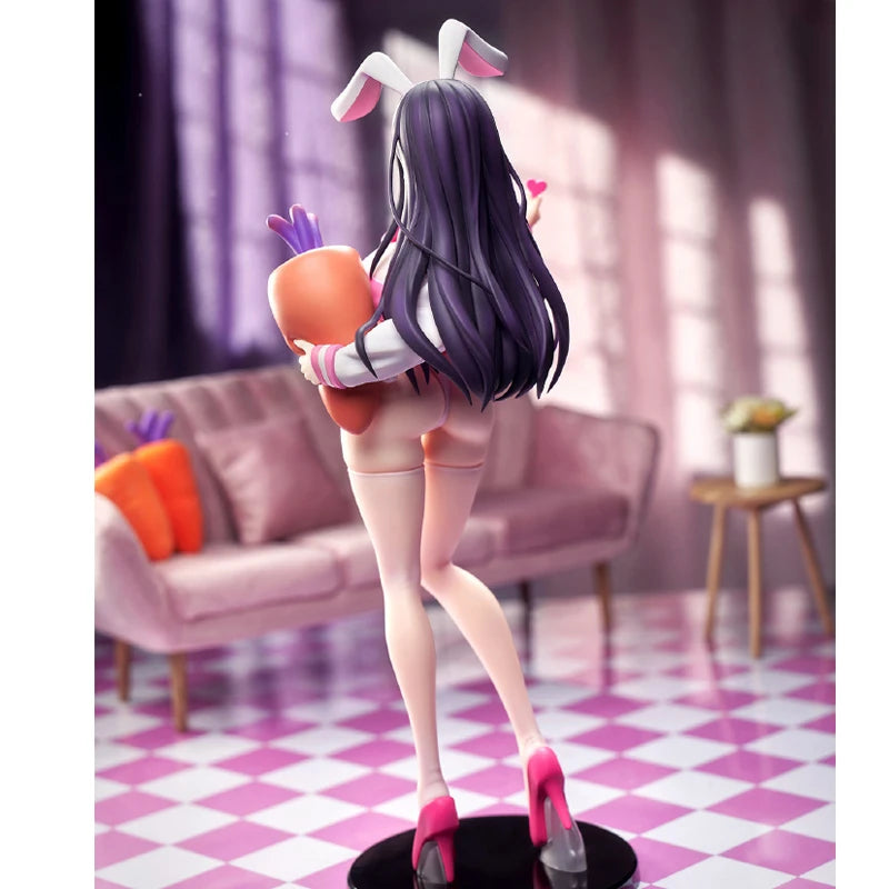 Genuine Original AniMester JK Bunny Girl Uno Sakura Love Injection 1/6  Action Figure PVC 29CM Collectible Model  Ornament Gift