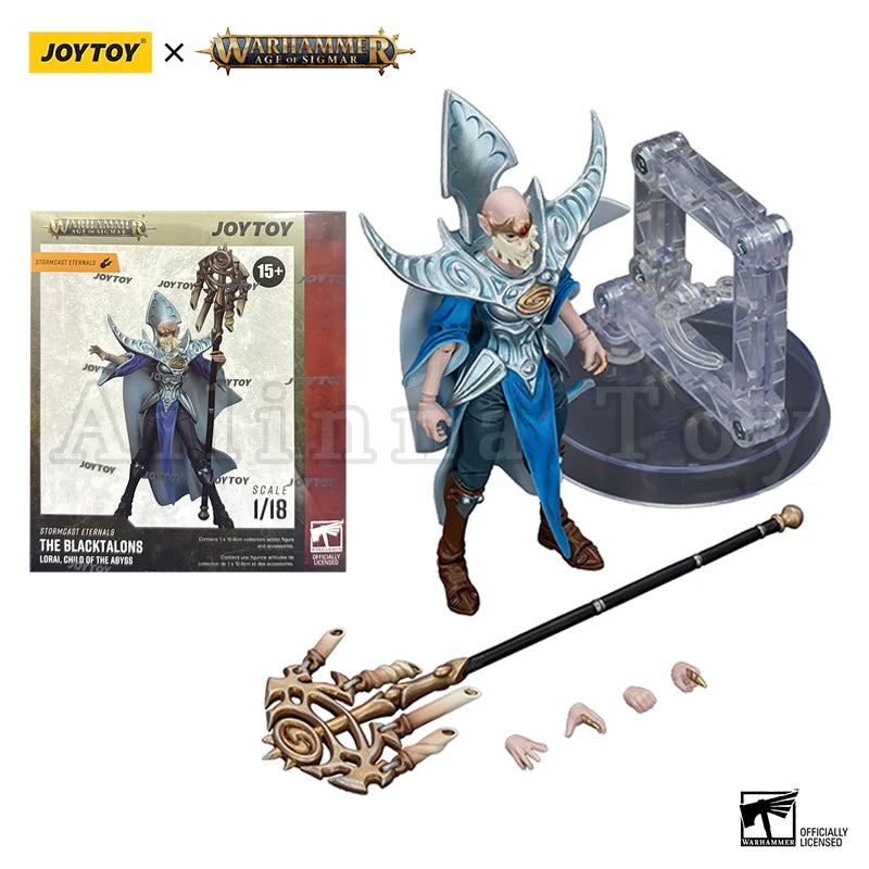 JOYTOY 1/18 Action Figure AGE OF SIGMAR Stormcast Eternals The Blacktalons Anime Collection Military Model