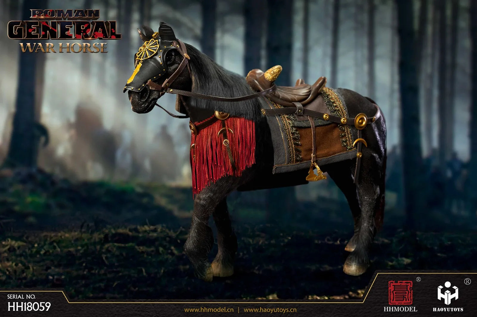 【In Stock】HHMODEL HAOYUTOYS HH18059 Imperial Legion War Horse 1/6 Scale Figure Model Collection Ornament Toy